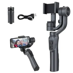 OEM Professional 3-Axis Intelligent Gimbal Handheld Selfie Stick Stabilizers F6 Smart phone APP Control Active Track With Tripod