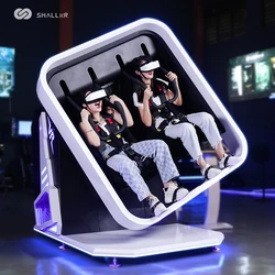 ShallxR Amusement Ride Virtual Reality Aircraft Cockpit Flight Simulator Cockpit Trade 9D VR 360 Simulator