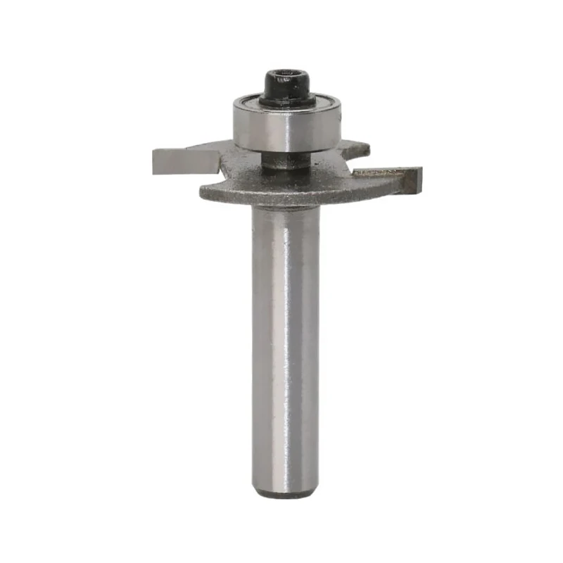 8mm shank Carbide tooth 3mm woodworking router slotting bits for wood door desk chair furniture machining mill cutter