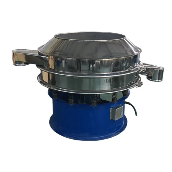 Food Industrial Liquid Vibrating Sieve Sifter Fruit Juice Soy Milk Separator