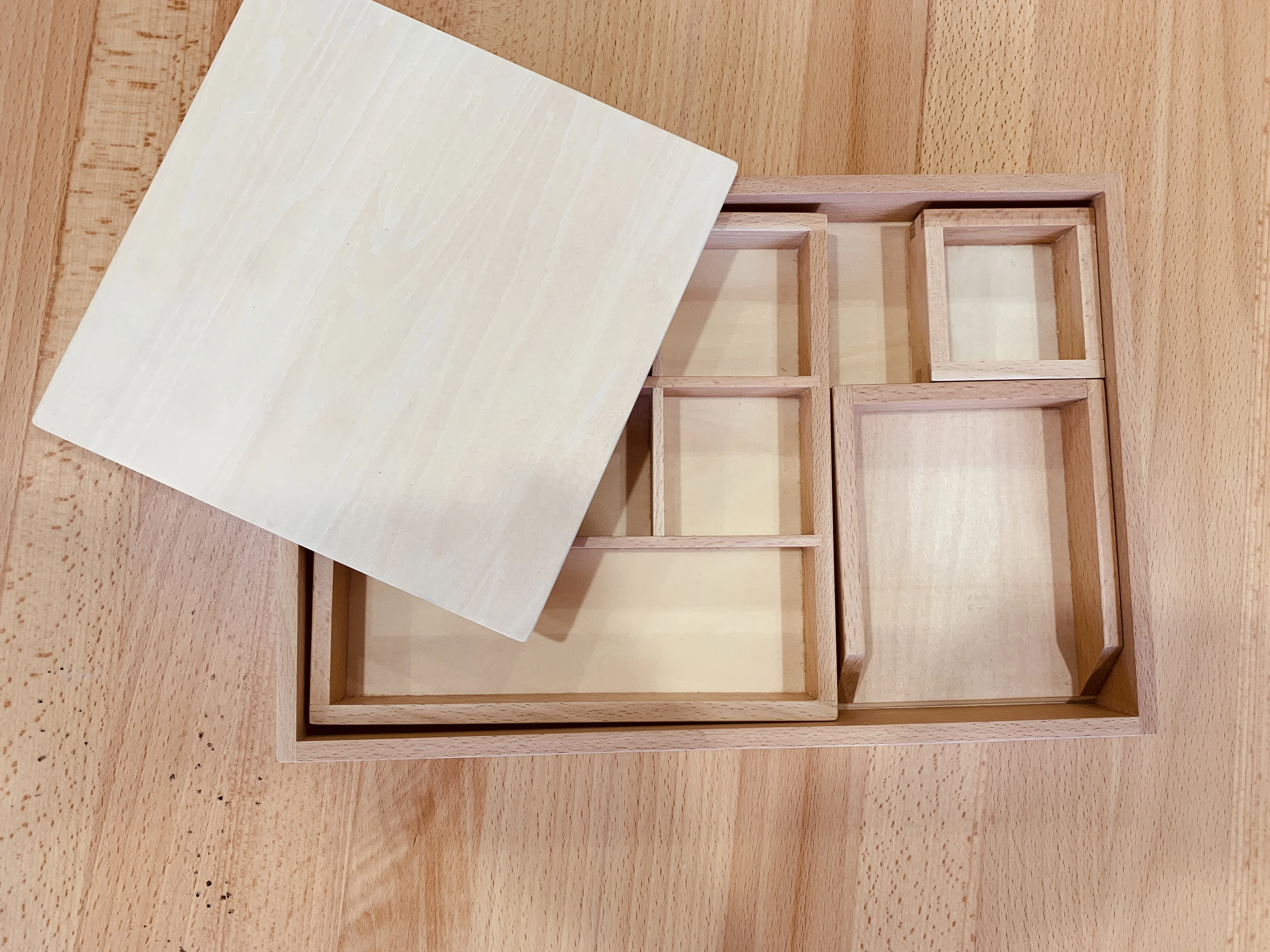 Premium learning games toys for montessori kids  beechwooden glue and paste box suit for 3-6 years old children