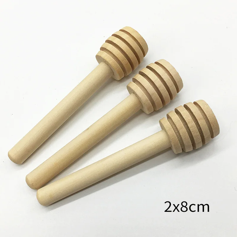 
Mini Wooden Honey Stick Honey Spoon / Dipper 