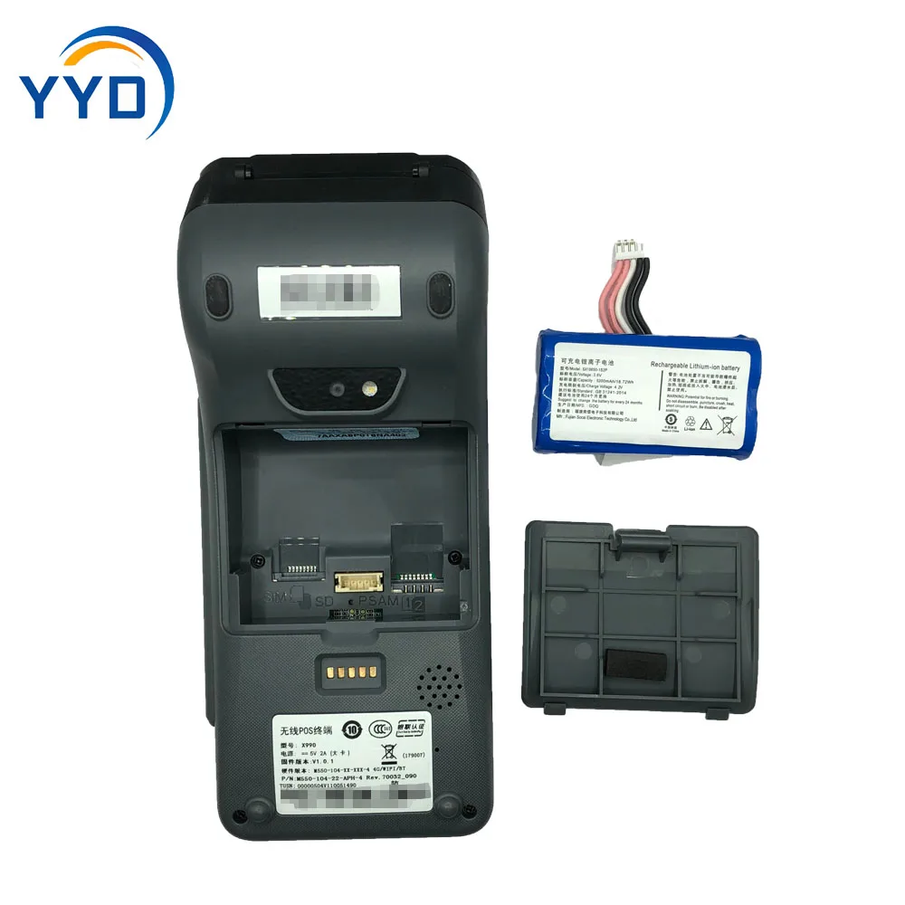 Verifone X990 Pos Terminal 4G Android Handheld Mobile Pos Machine.vx680 C680 Pp1000se Vx520c