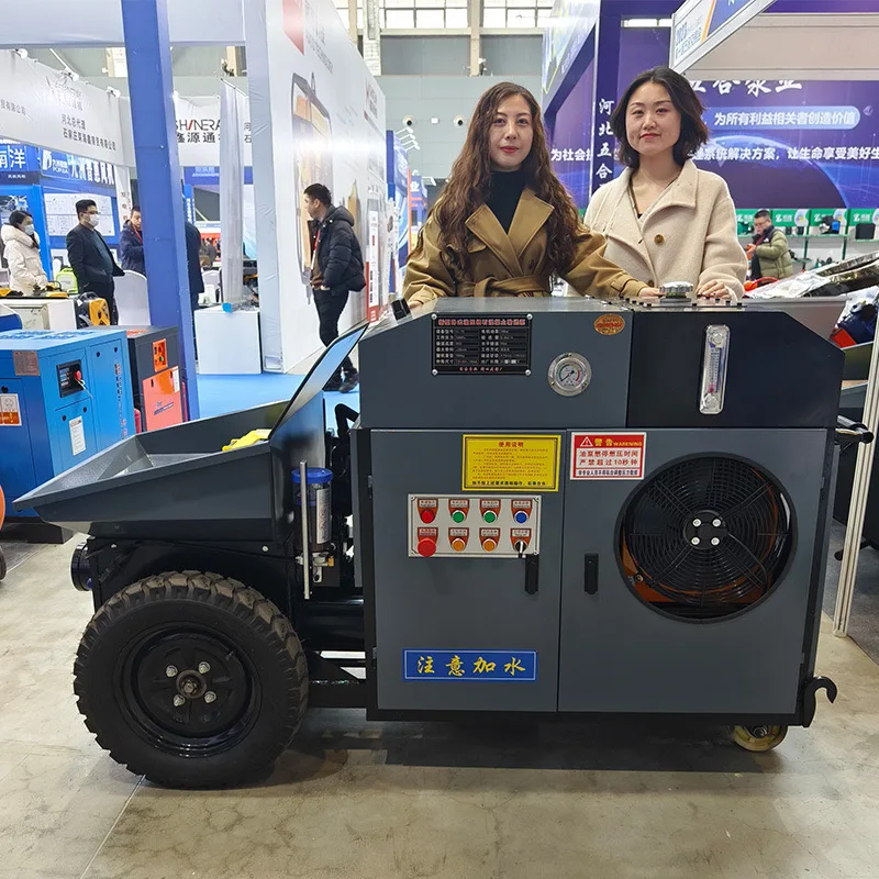Sell Like Hot Cakes Large Aggregate Concrete Pumps Factory Direct Sale Construction Site Small Concrete Pump For Sale
