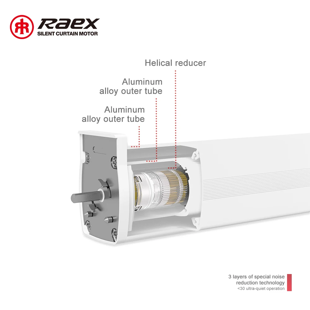 2020 Raex curtain motor electric smart home MP43 motor