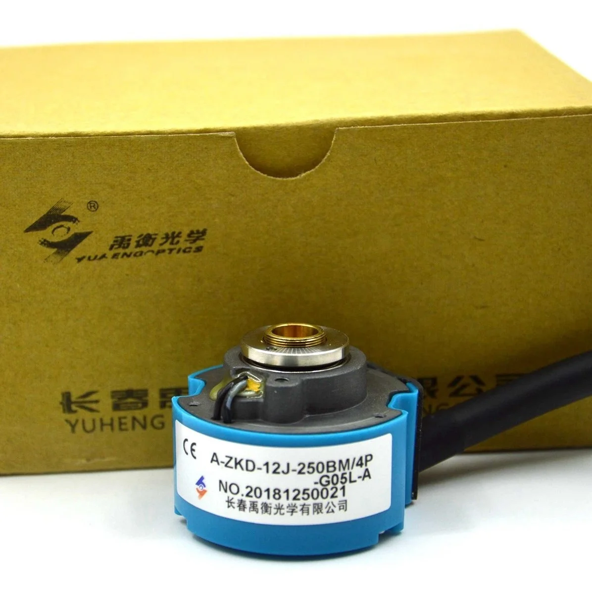 A-ZKD-12Q-409.6BM/5P-G05L-C    YUHENG Hollow shaft servo motor encoder New original genuine goods are available from stock