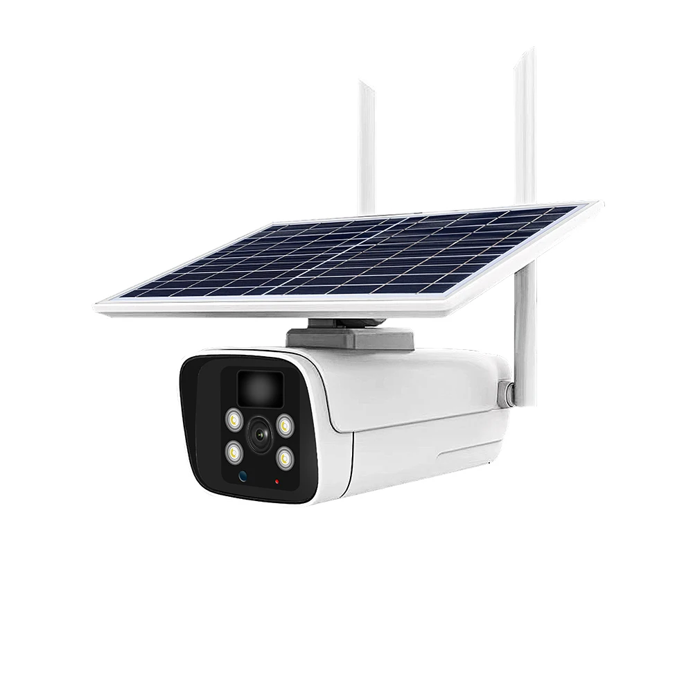 Наружная IP-камера на солнечной батарее, Wi-Fi, с пассивным ИК датчиком движения, HD 1296P, H265, беспроводная камера видеонаблюдения
