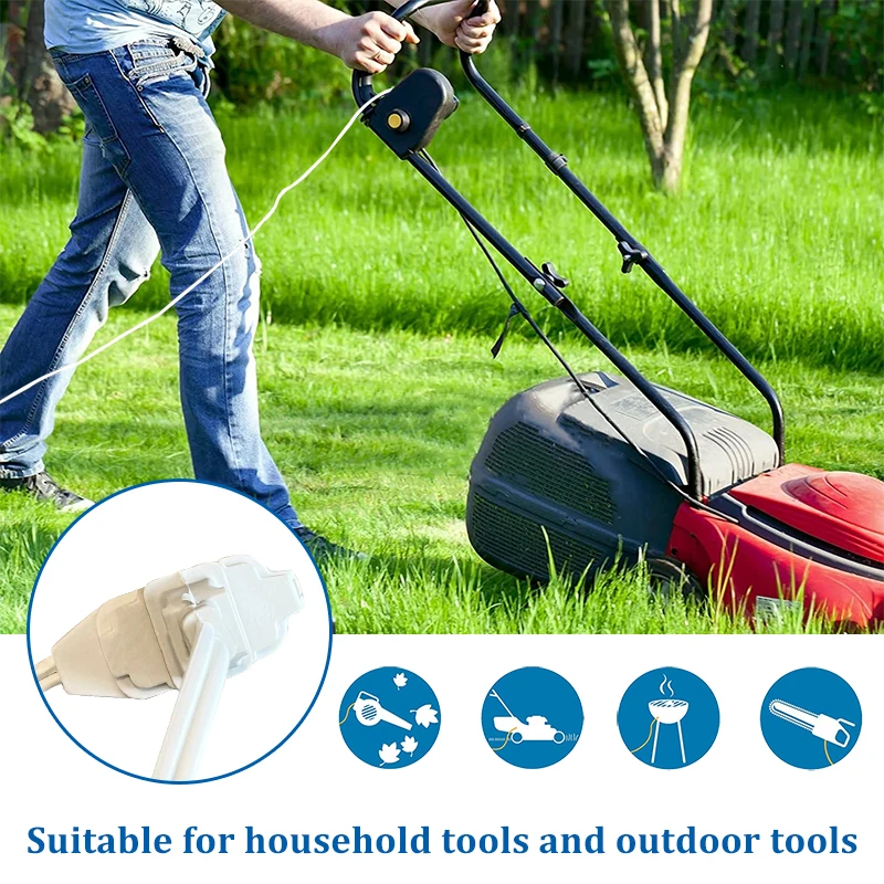 Power Cable 2 Pin American Polarized 12-20AWG Extension Cord Power