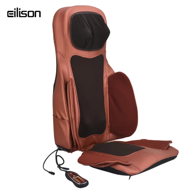 Eilison Seat  cushion covers Vibrating massage cushion car seat back relax shiatsu heated massage cushion