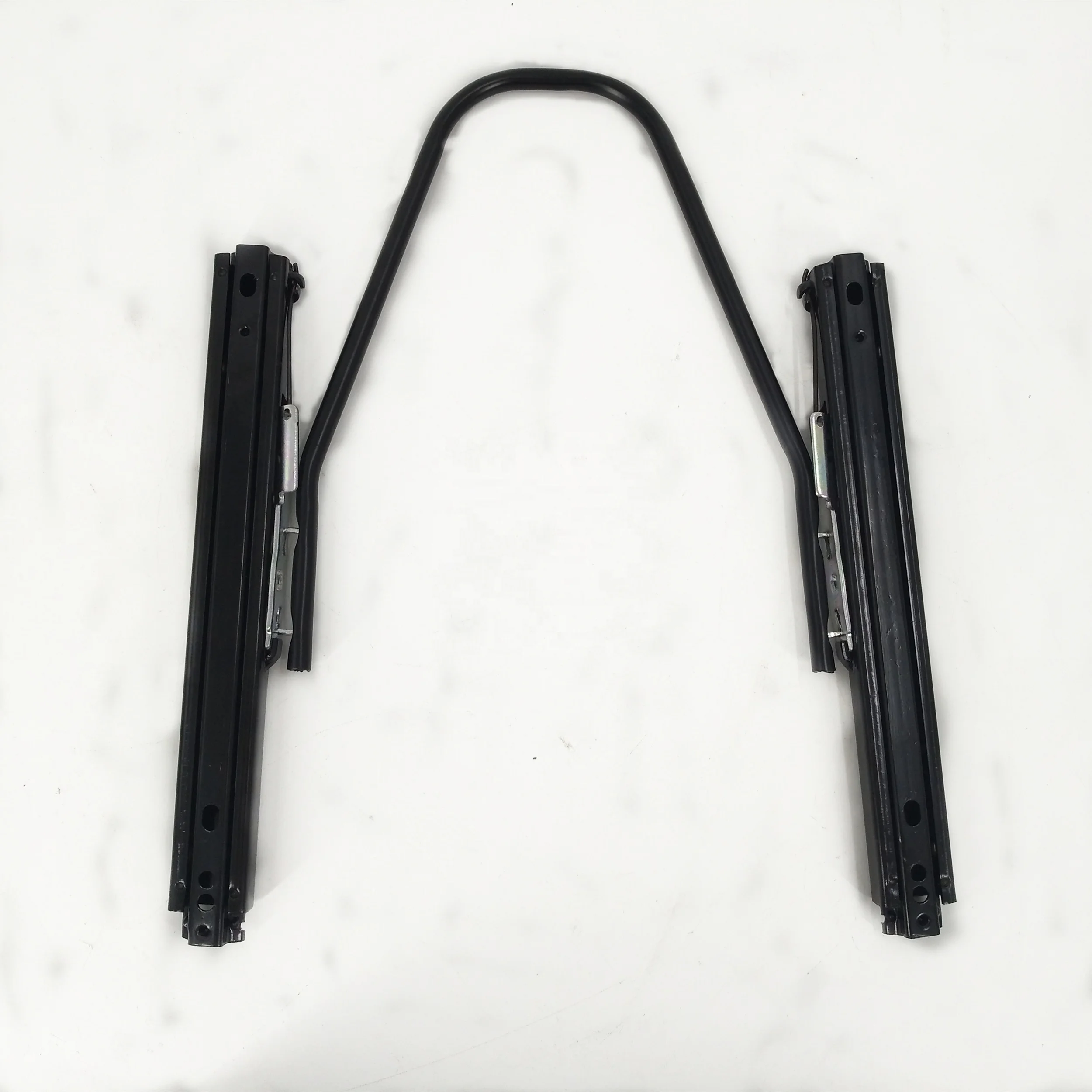 Jiabeir Customized Logo Black Red PVC Leather With White Line Double Slider Bucket Seat