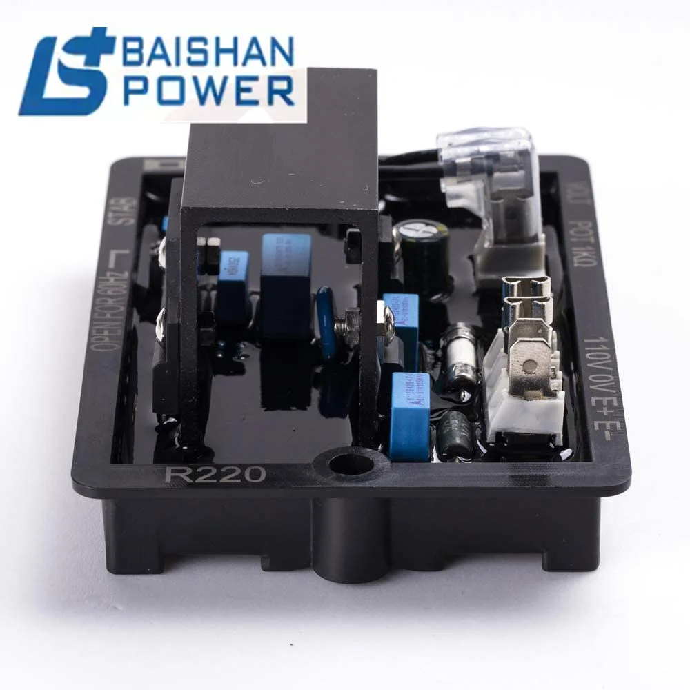 Genset Accessories Parts Automatic Voltage Regulator R 220 Diesel Generator AVR R220