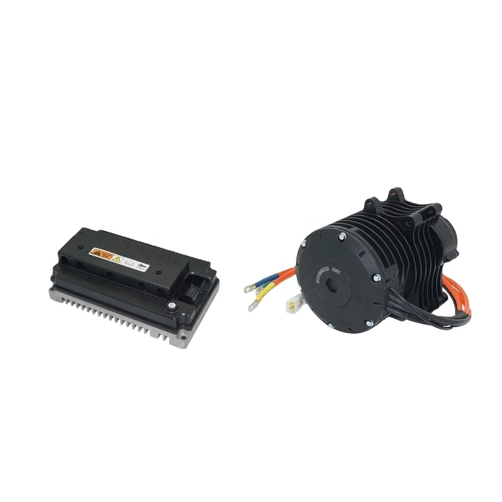 QSMOTOR 138 3000W V3 70H 5500W Max Continuous 72V 100KPH Mid Drive Motor Conversion Kit with EM150-2SP Controller for Dirt Bike