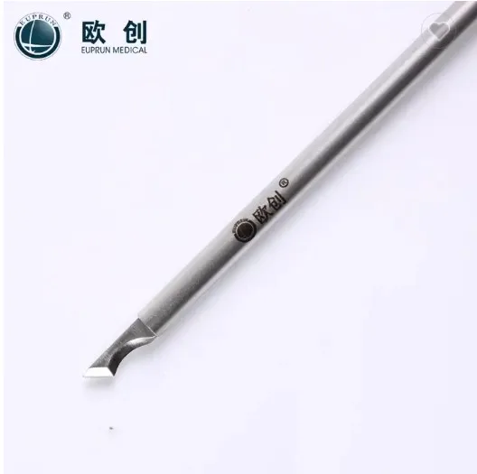 10mm/5mm High quality hot sale reusable sharp surgical instruments laparoscope stainless steel bile duct knife
