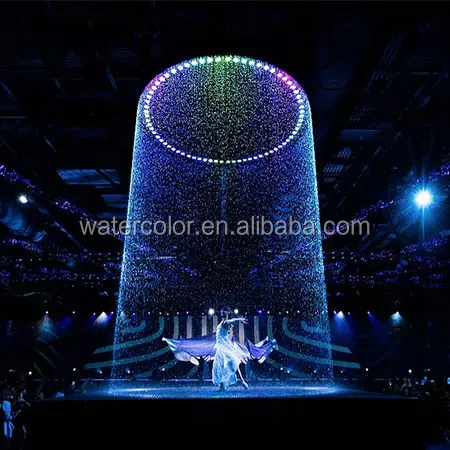 Different Patterns and Handwriting Digital Water Curtain Water Fountain for Indoor Outdoor