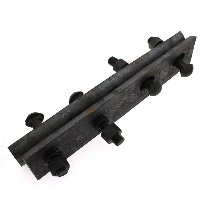 High quality railway spare part railway equipment railway fish plate