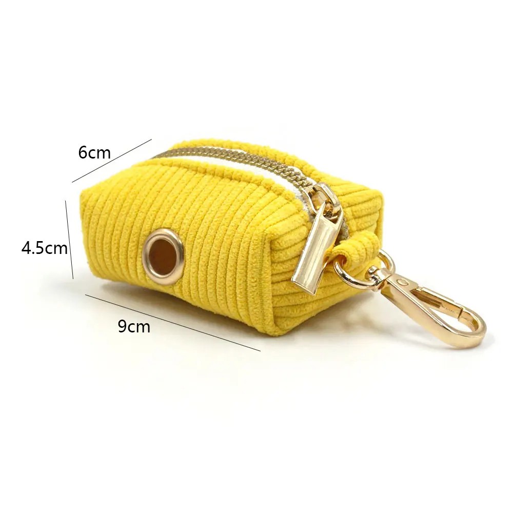 Новый 2023 Вельветовая сумка для кормы домашних животных