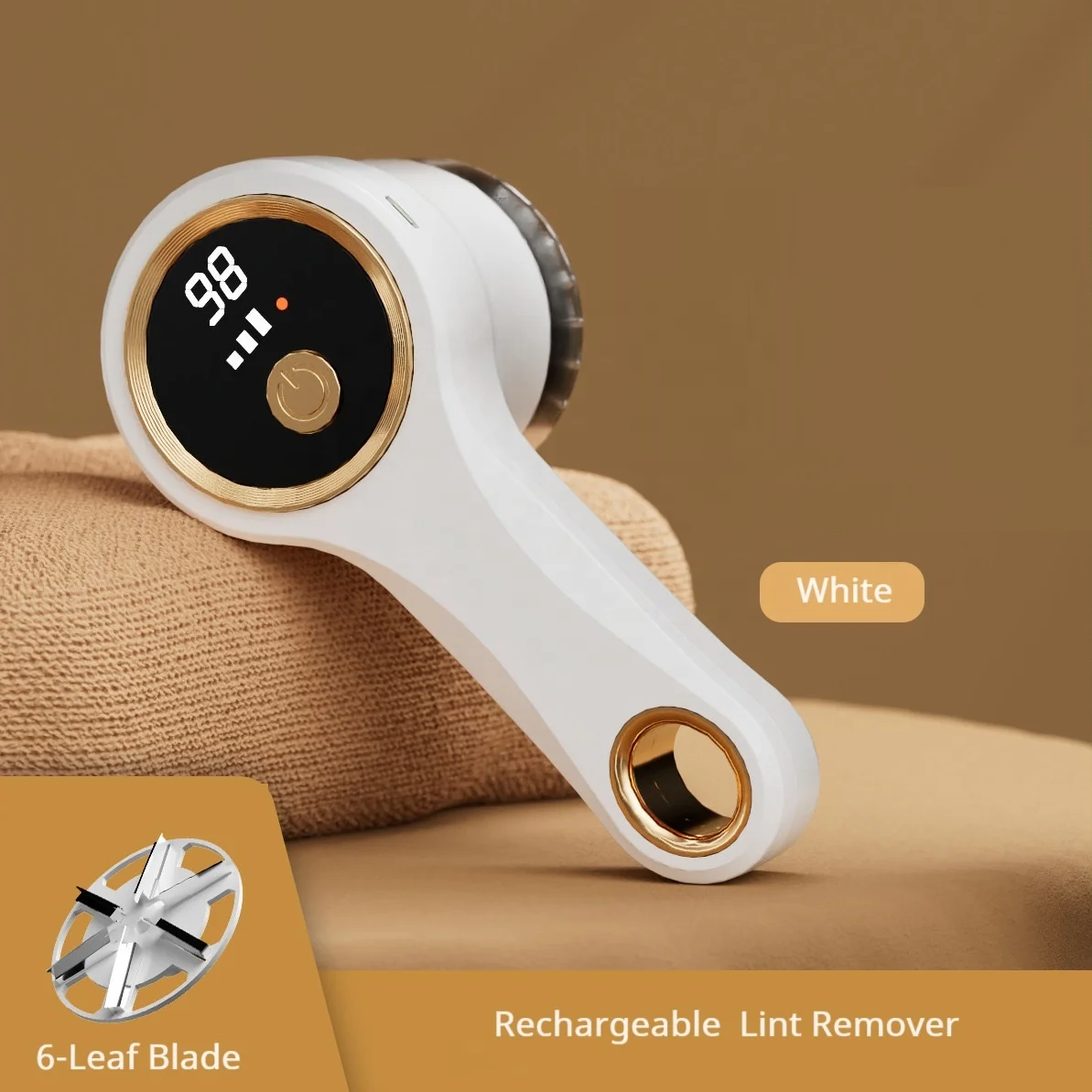 Electric Lint Remover Clothes Rechargeable Portable Fuzz Shaver Sweater Carpet Pill Cutter Mini Lint Trimmer Smart Fabric Shaver