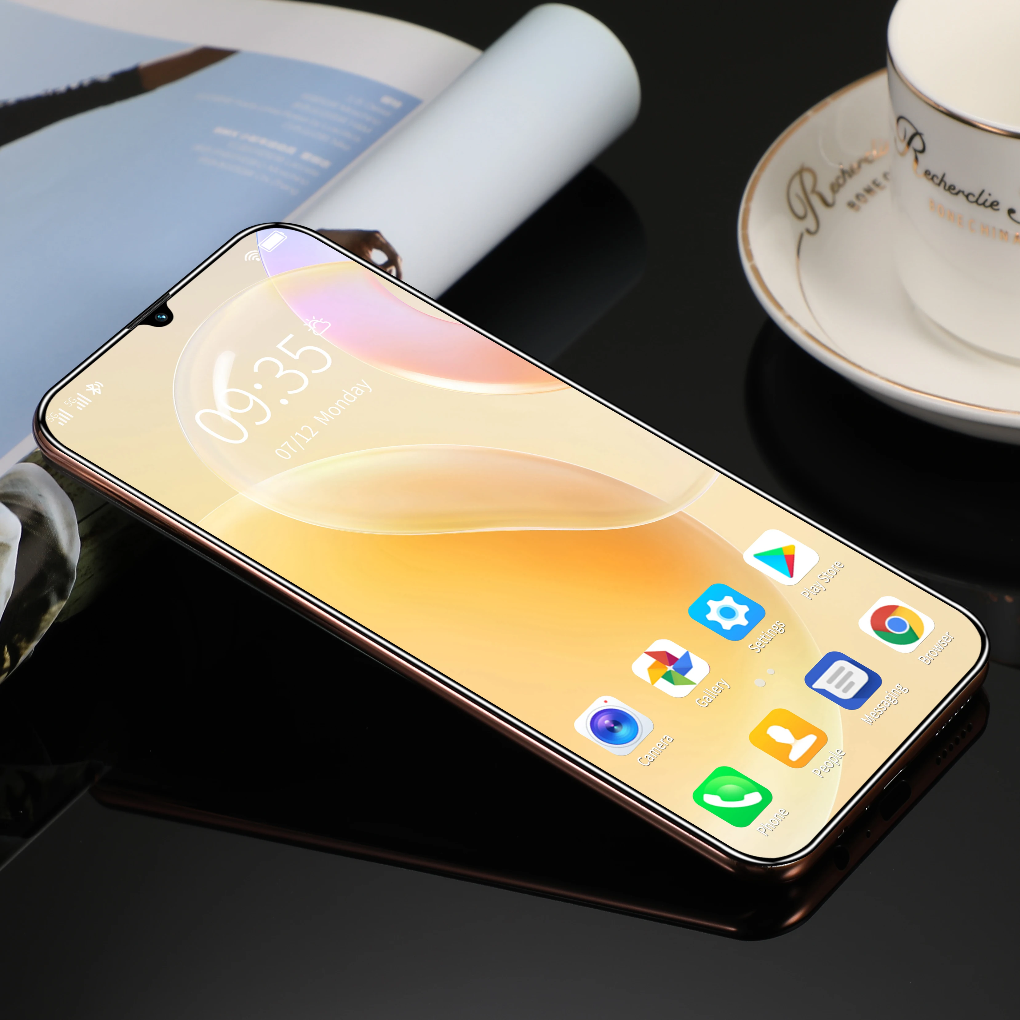 New Style Android Smart Cheap Phone P50pro+7.1-inch  5G Original Unlocked Version 12GB+512GB In-Screen Fingerprint Mobile Phones