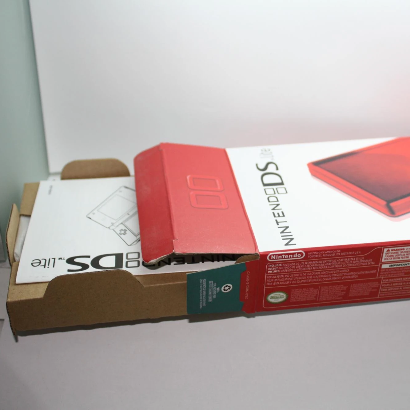 Для консоли nds lite (оригинальный и восстановленный)