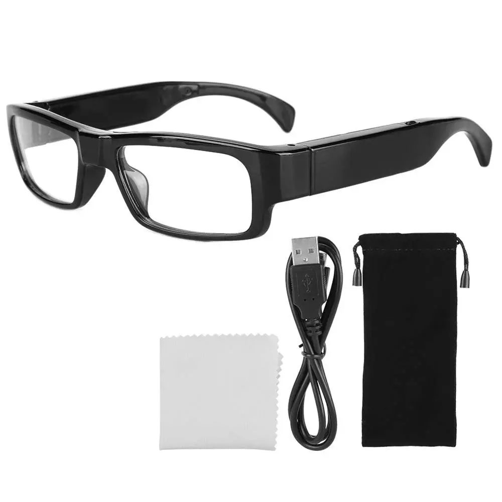 1080P Eye Glasses With Hidden Camera G3000 NO Hole portable Invisible DVR Video Camera HD High Tech SPY Camera