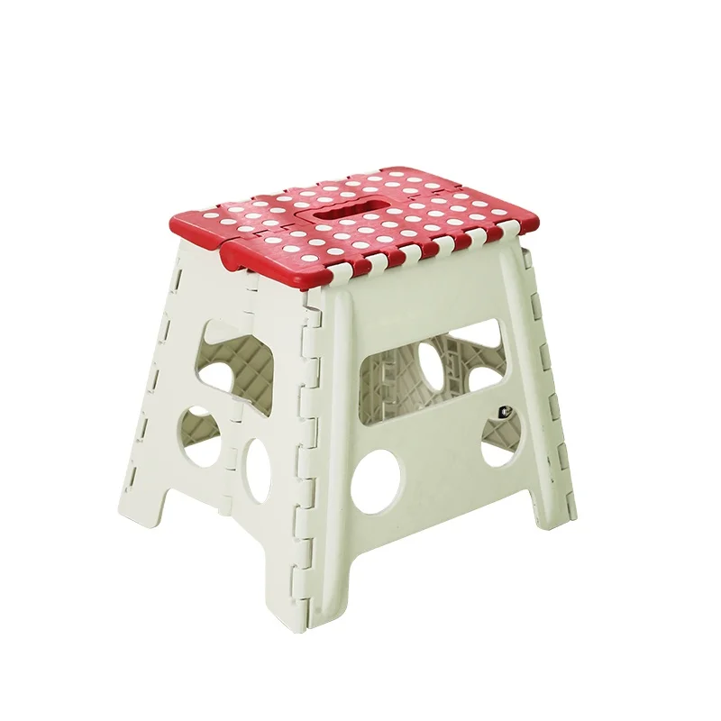 Folding Step Stool Heavy Duty Plastic Foldable Step Stool for Kids and Adults