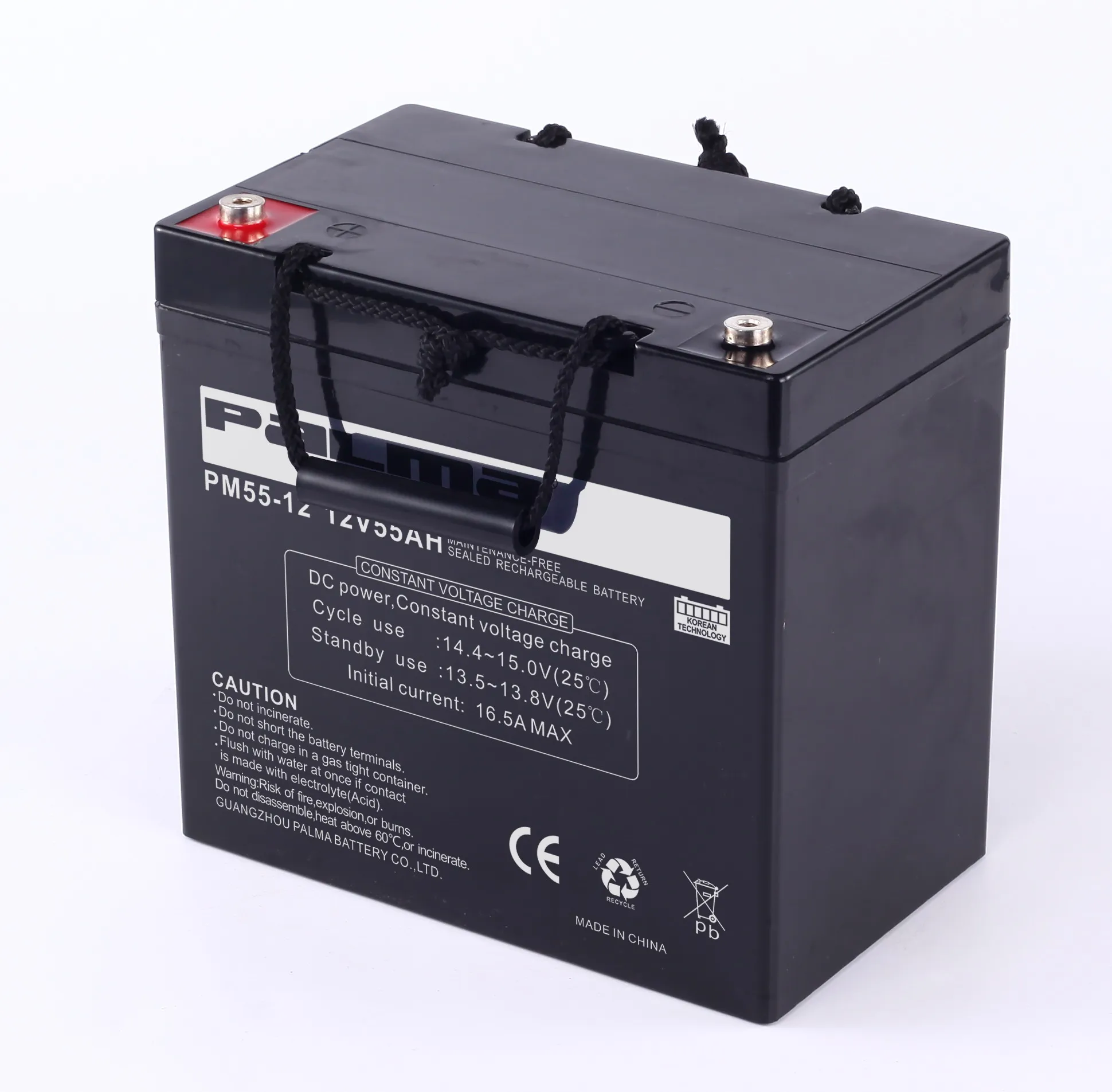 Новая энергия 12V50AH солнечная батарея для хранения уличного освещения