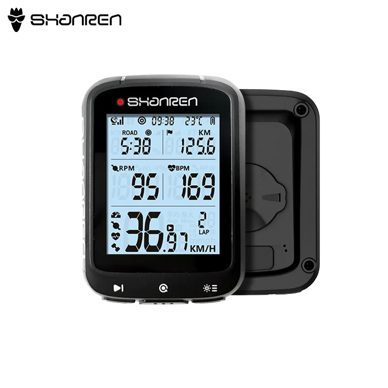  Беспроводной велосипедный gps-компьютер Shanren с датчиком скорости и частоты вращения