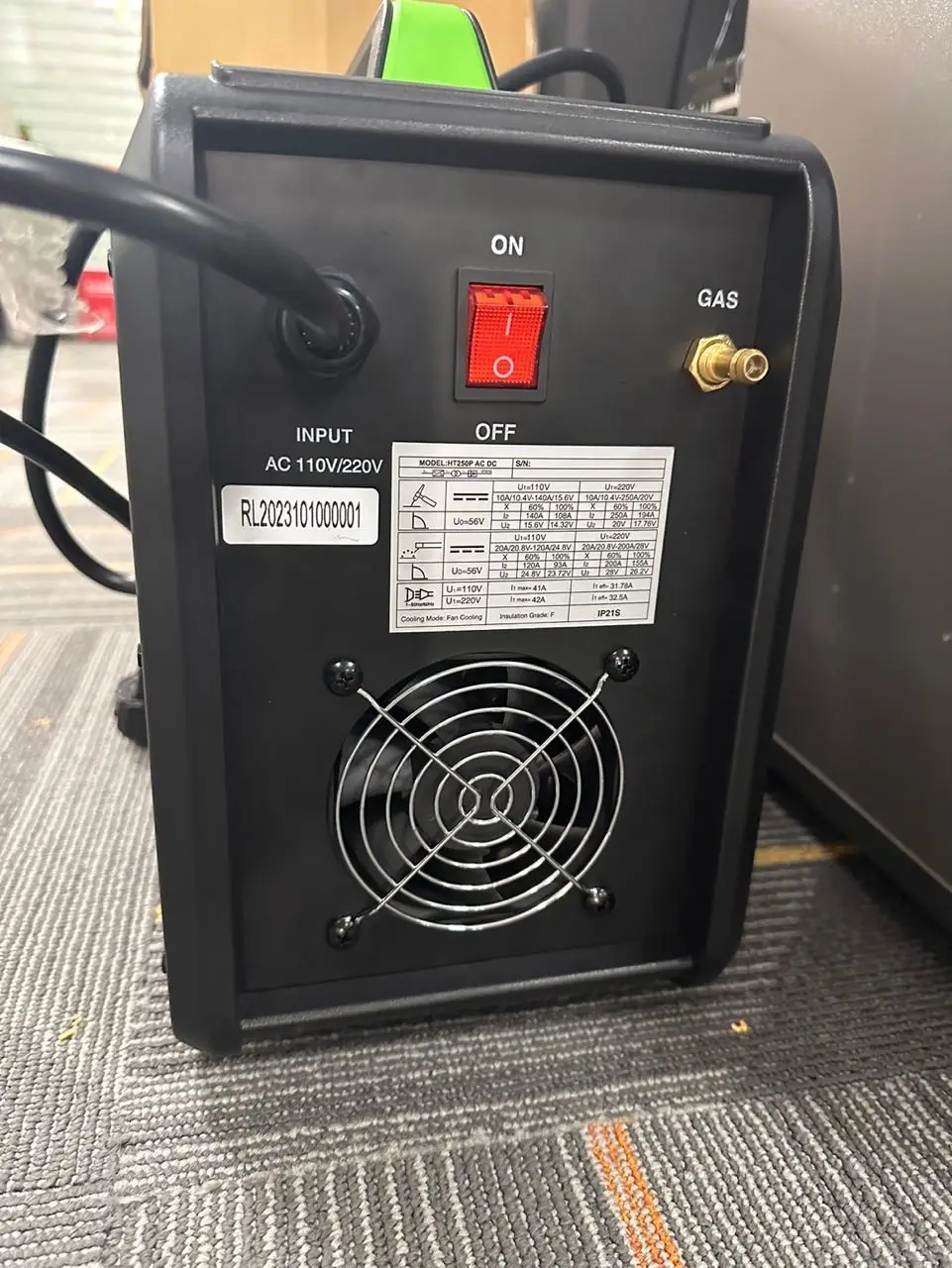 AIXZ AIT250P 03-16mm Wire Size Acdc Tig Multi Process Cold Welding Machine With Pot Cold Welding