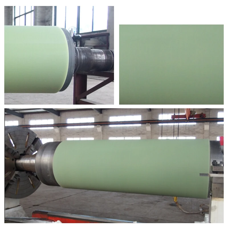 Corrugated Toilet Paper Production Line Making Machinery Paper Pressing Roll Rubber Roller