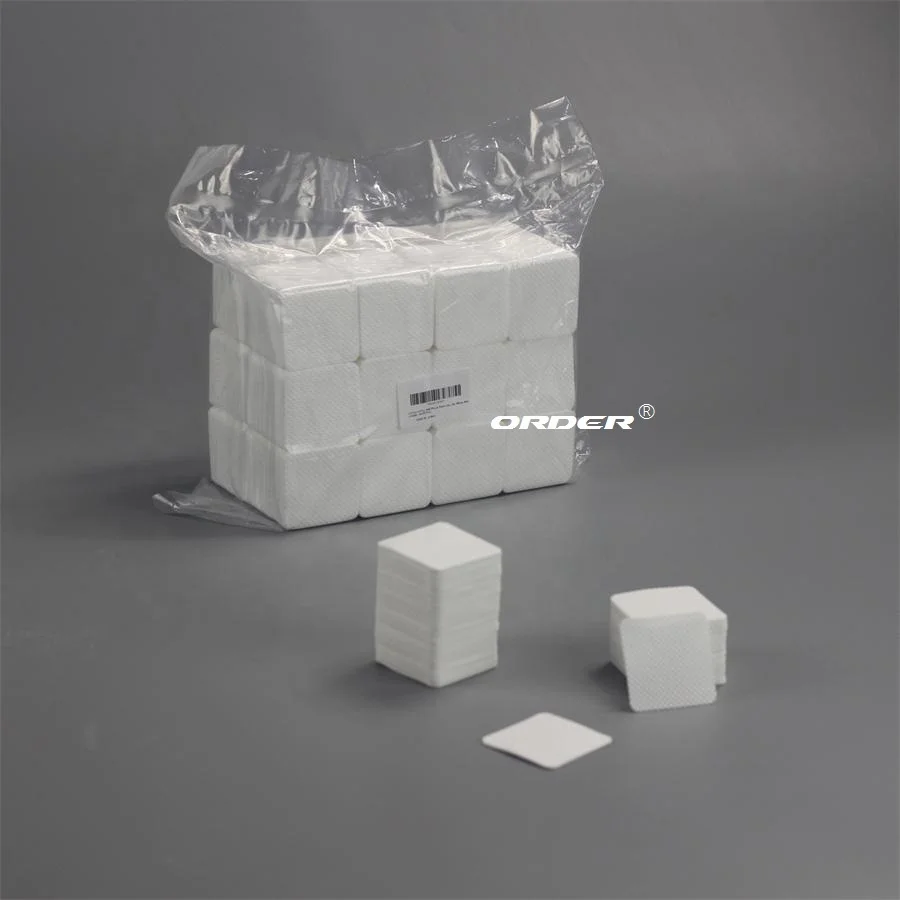 2021 New Design 100% Melt-Blown PP nonwoven Nail Tools Manicure Gel Nail Polish Remover lint free Wipes