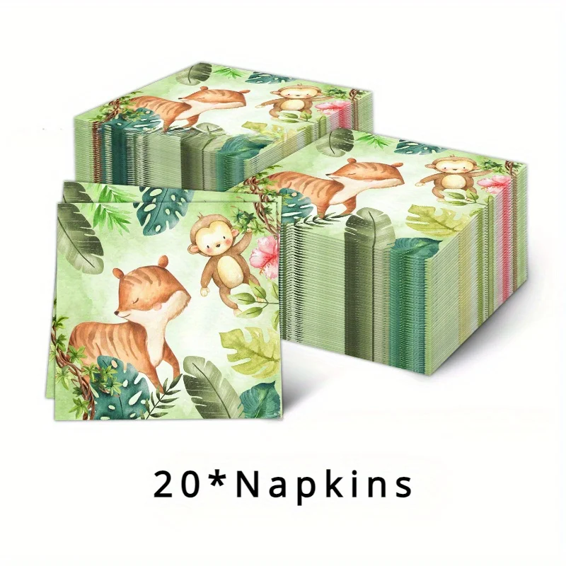 Factory Price Plants Tissue Paper Personalized Napkin Printed Napkins