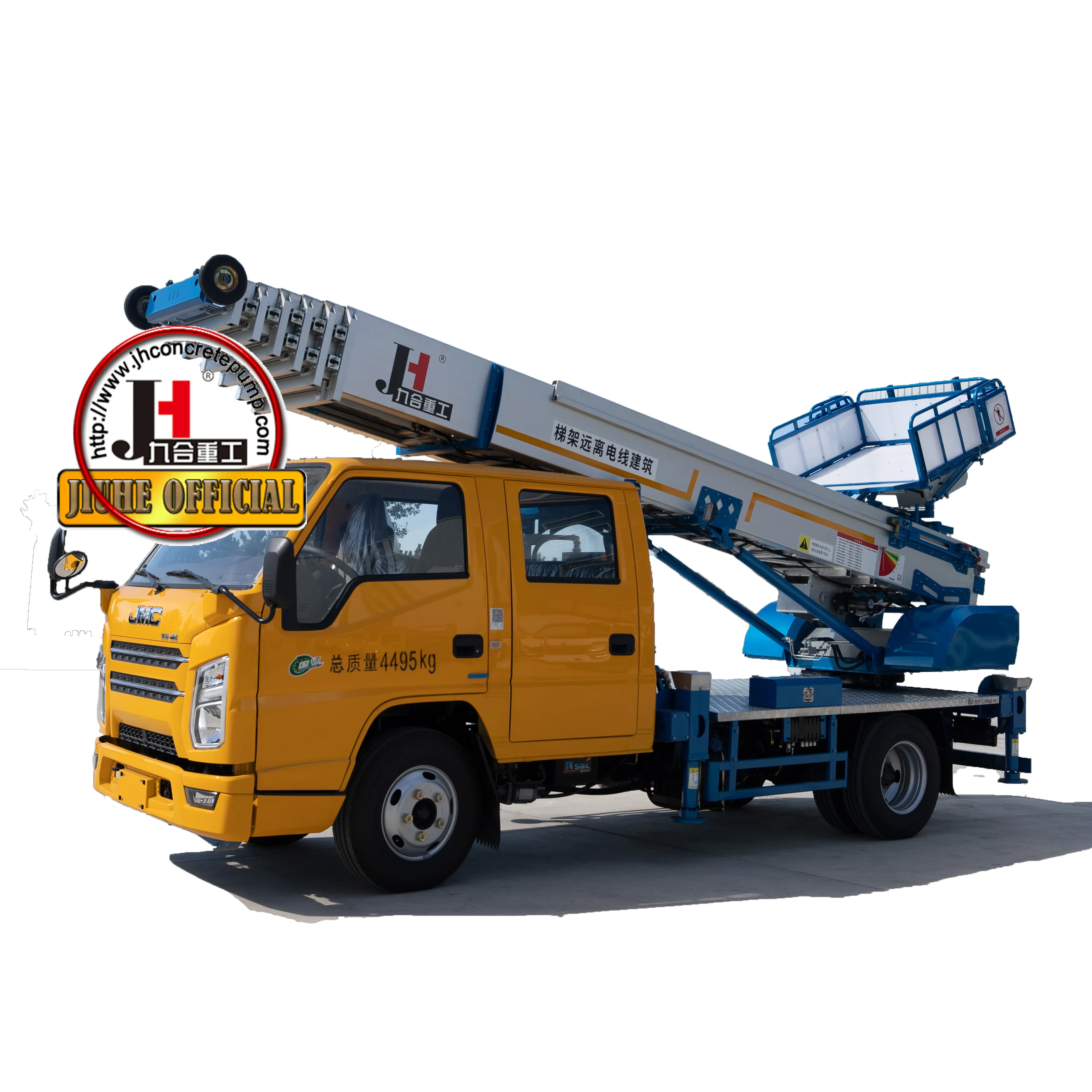 32m 36m 45m 65m high altitude ladder truck Truck high altitude ladder platform truck JMC Aerial