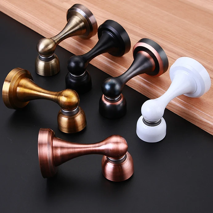 DTOP heavy duty door stopper Metal Zinc Alloy stainless steel door stopper for door