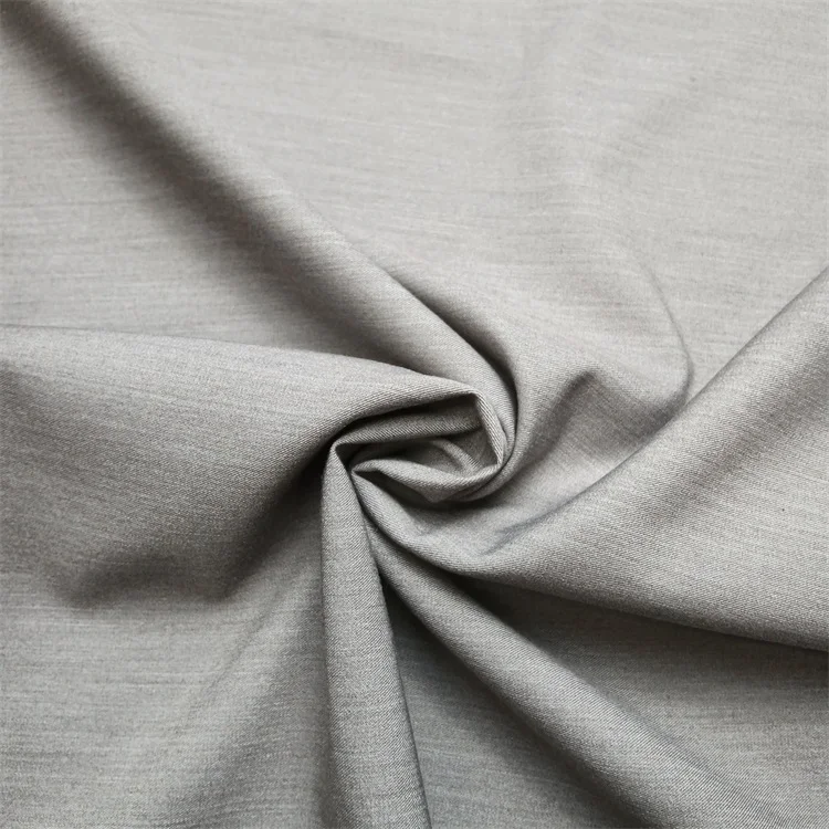 
Wrinkle Resistant colorful 4 way stretch polyester rayon spandex female trousers fabric 