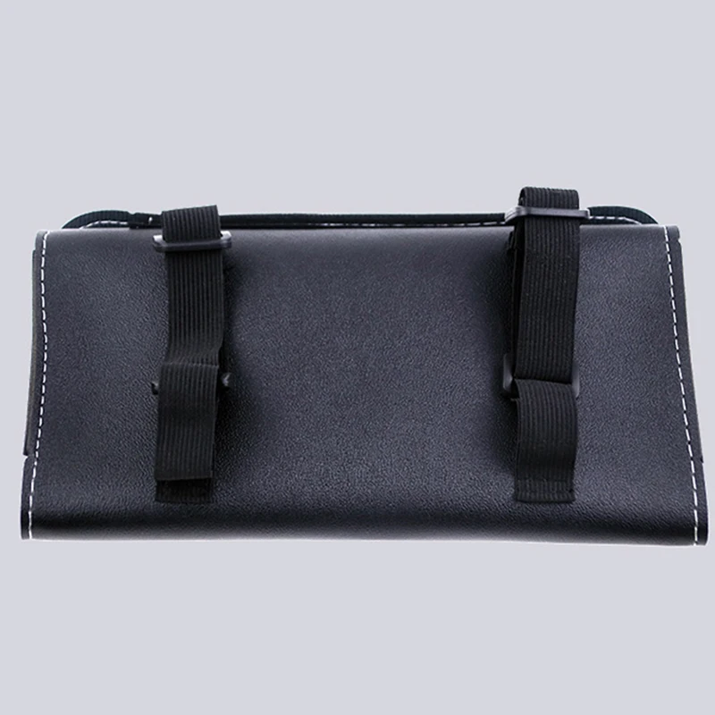 High Quality Car Tissue Box White Hanging Paper Towel Clip Sun Visor Napkin Holder Pu Leather Car Tissue Box