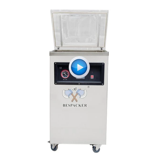 DZ-360 Automatic single chamber rice chicken dry fish fruit food vacuum sealer vacuum packing machine