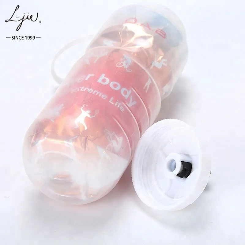 LDPE Plastic Logo Customized 650ml Bicycle Sport Water Bottle BPA free plastic sport water bottle