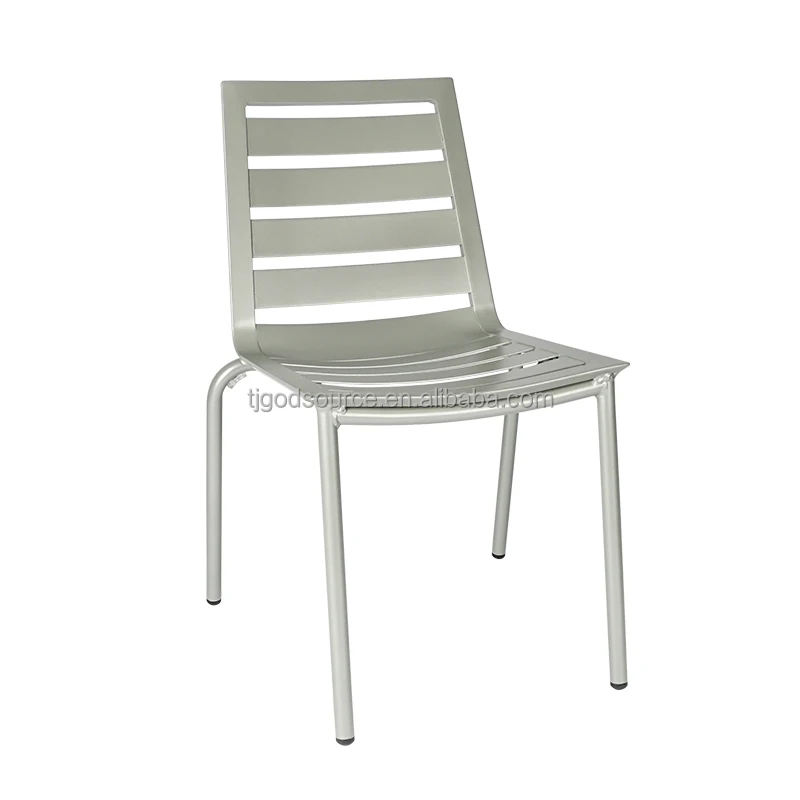 Cheap Factory Price Restaurant Furniture Aluminum Chair Outdoor Restaurant Chair Metal Chair