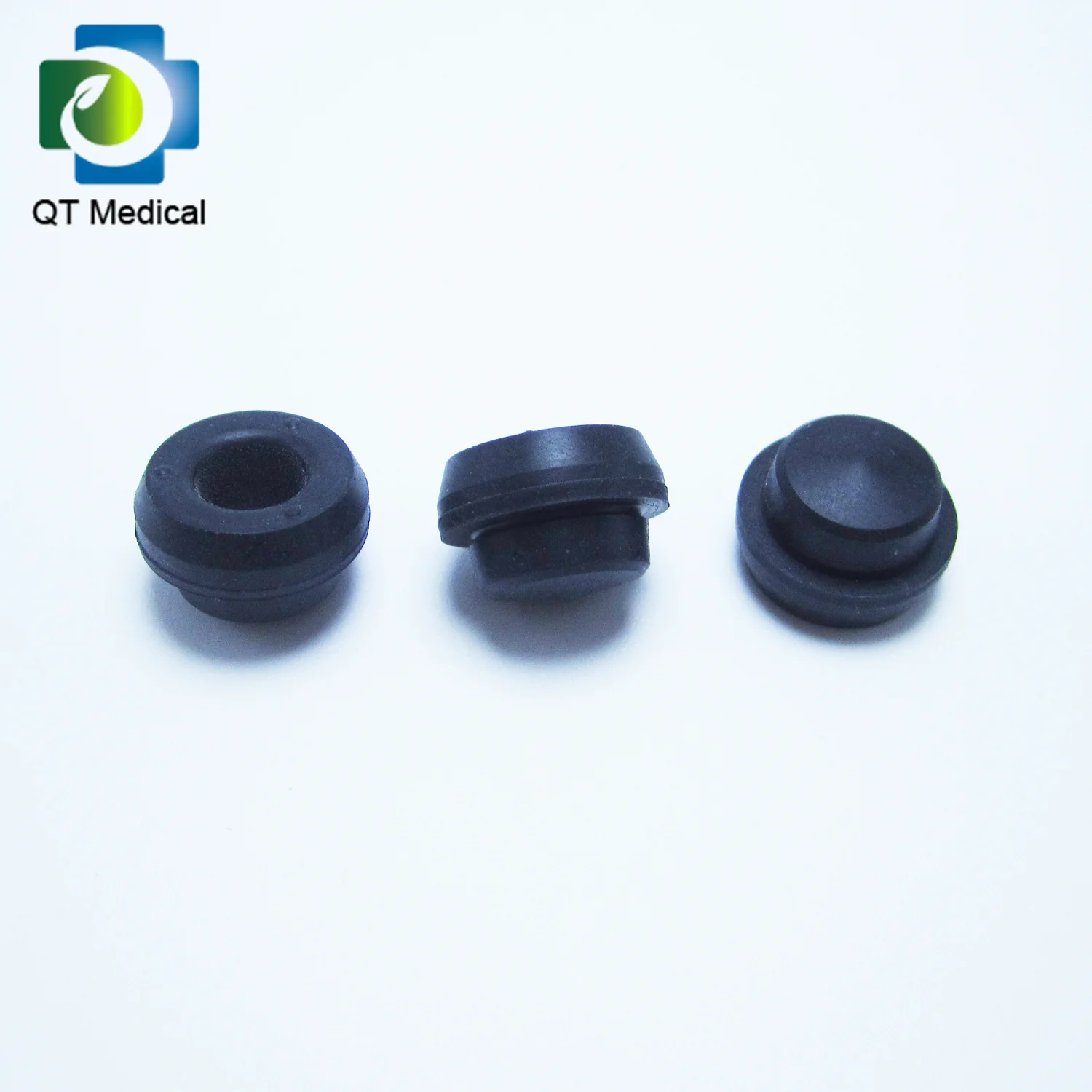 12mm bromobutyl rubber cap stopper for blood collection tube vial