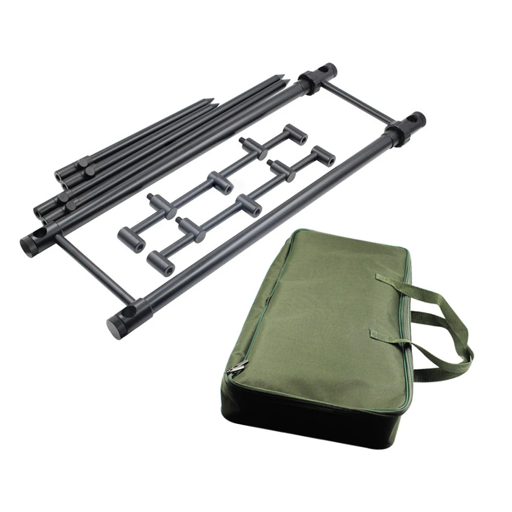 Selco New Adjustable Carp Fishing Rod Pod Retractable Carp Fishing Rod Pod Stand Holder Fishing Pole Pod Stand