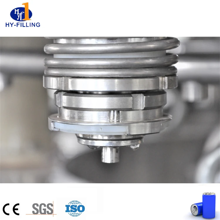 HY-filling Machinery Red Bull Energy Drink Cans Filling Machine  Energy Drink Making Machine