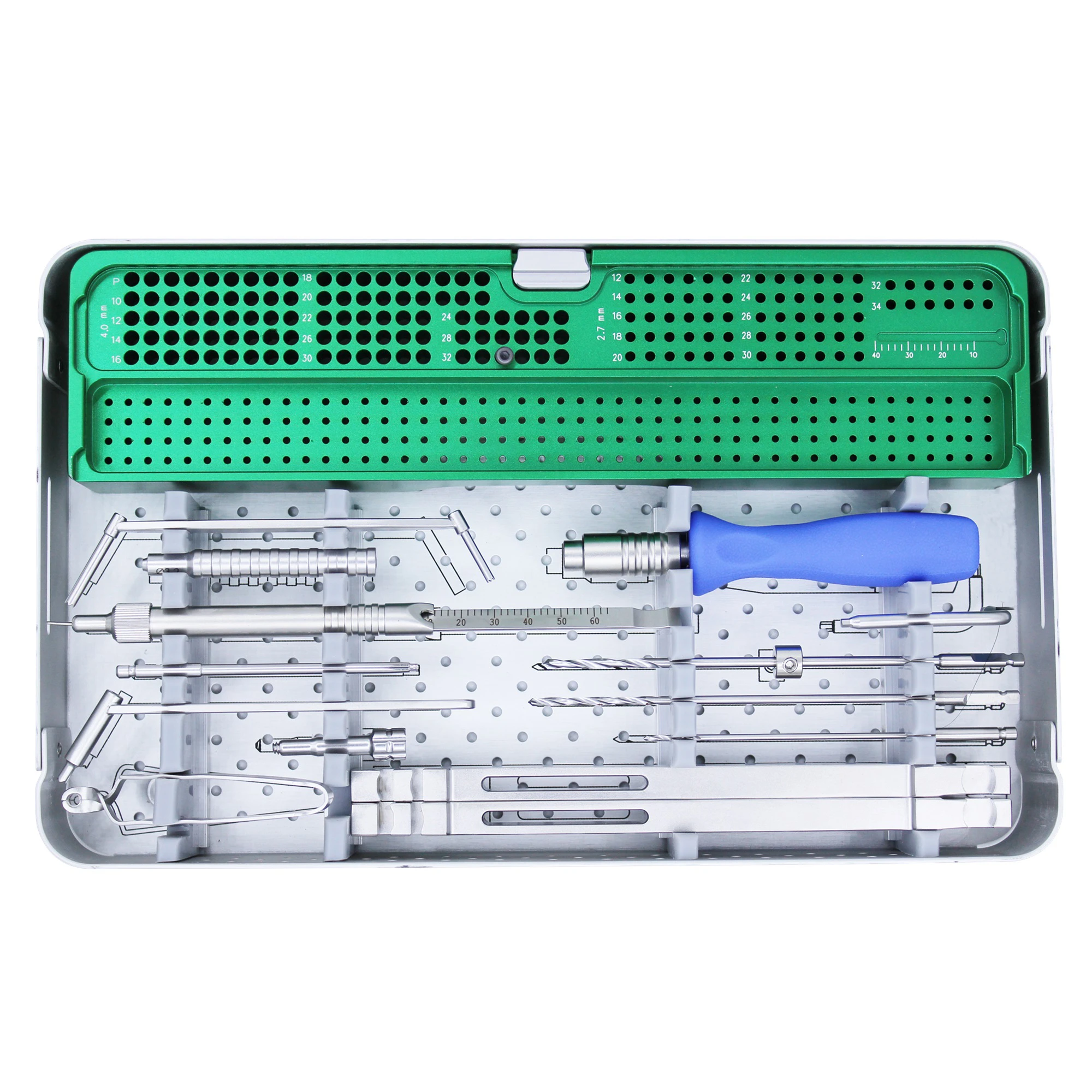 Competitive price Surgical Small animal 4.0mm ALPS Advanced Locking Plate Kit veterinary surgical instruments
