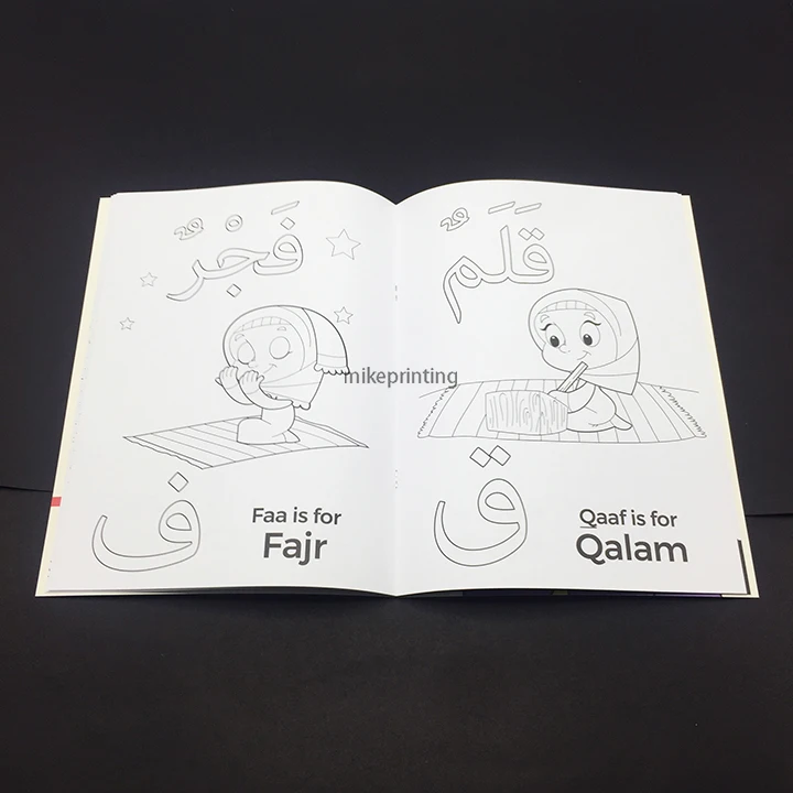 Fast delivery Wholesale custom printing adult kids drawing painting coloring book