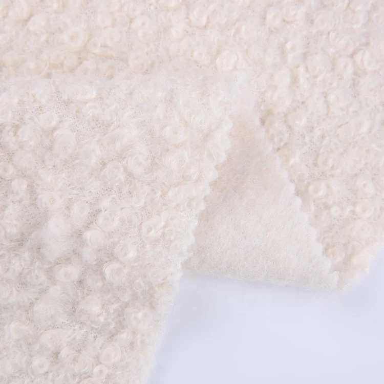
China fabrics manufacturers 100 polyester fleece teddy fabric custom color 