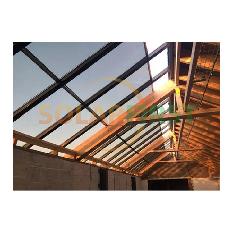 High Quality Red Blue Green Color 10W 100W Transparent Thin Film Solar Panel