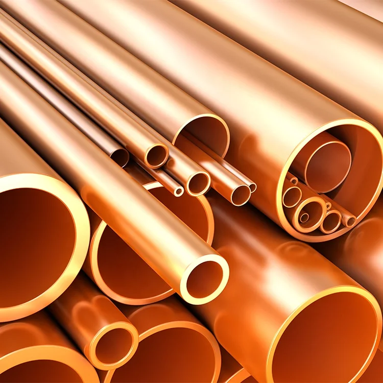 3/8 1/4 Seamless Copper Pipe Price Per Meter C10100 C10200 C12000 Series for HVAC Use including Bending Cutting Welding Services