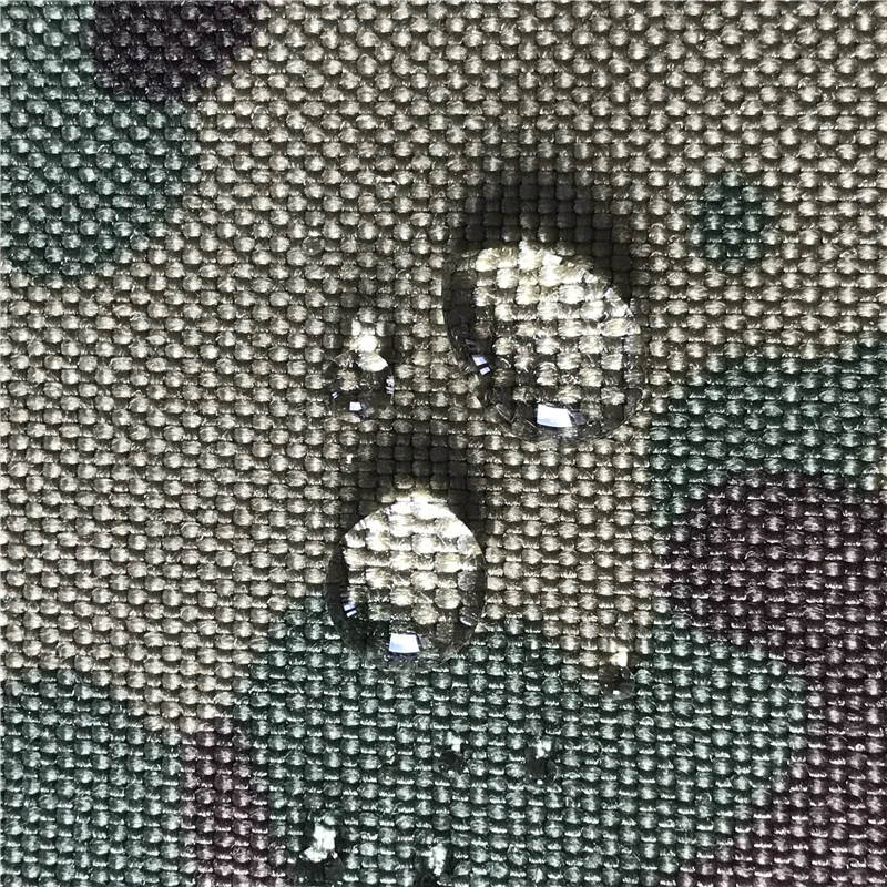 K2/PU6RO Small lot trial order waterproof 1000d nylon cordura fabric pu 2 times coating