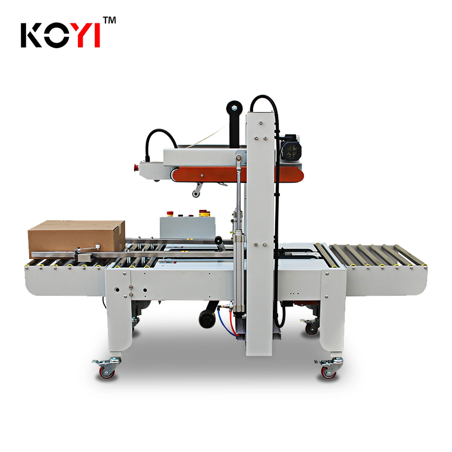 
Mechanical Manufacturing Industry Fully Automatic Carton Sealing Machine Case Sealer 