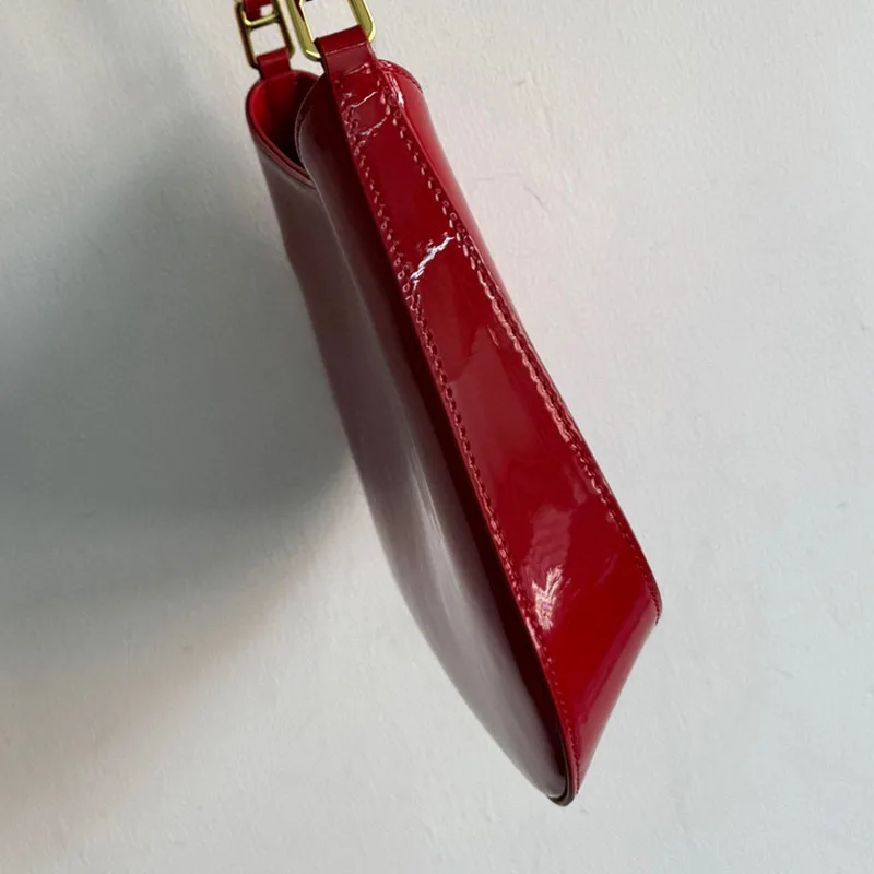 2024 fashion purse bag women ladies summer products Lacquer leather Red wedding bag shoulder bags handbags for women luxury