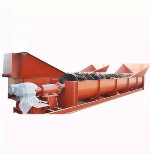 River Sand Silica Screw Sand Washer for washing and selecting coarse-materials